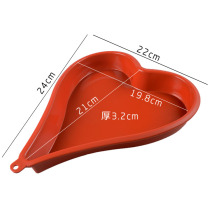 Big love silicone cake mold heart shape mousse West bread pizza baking tools