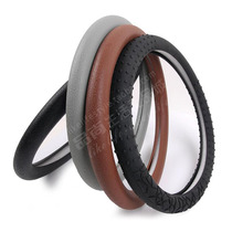 Silicone car steering wheel cover non-slip wear-resistant color steering wheel cover four seasons universal water washing steering wheel cover