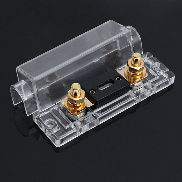 ANL fork bolt fuse box car safety seat high current fuse seat Electric vehicle transparent safety seat