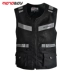 Xe máy Jersey Đàn ông và phụ nữ Áo vest phản quang Đua xe đua Rally Off-road Quần áo Thiết bị Hiệp sĩ mùa hè đai bảo vệ khớp gối Xe máy Rider thiết bị