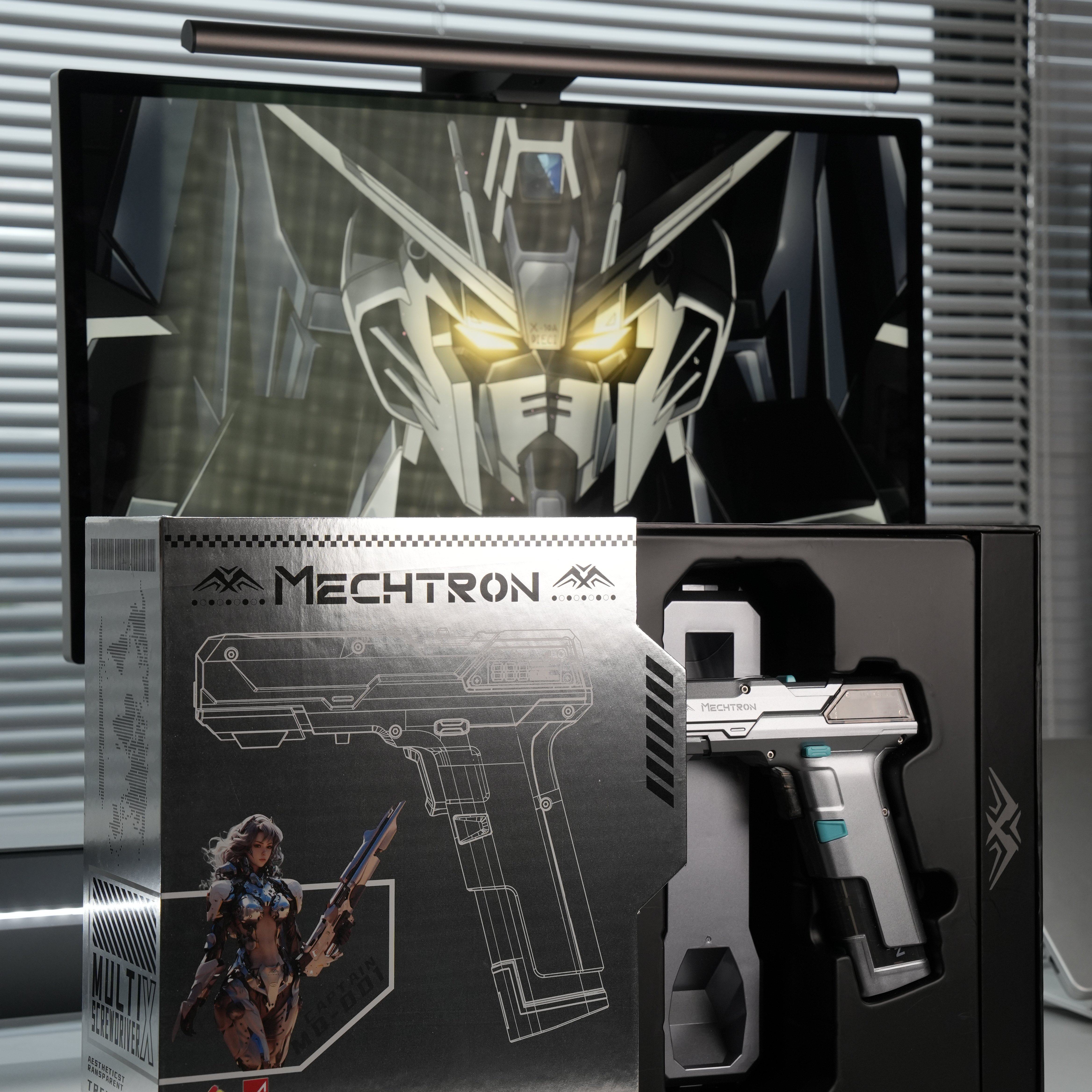 Электрический шуруповерт Mecha Universe EC-001 PRO в стиле киберпанк