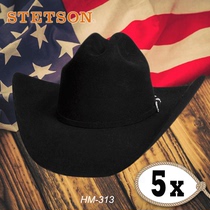 US imported Stetson Western cowboy hat 5X wool felt western riding Western giant