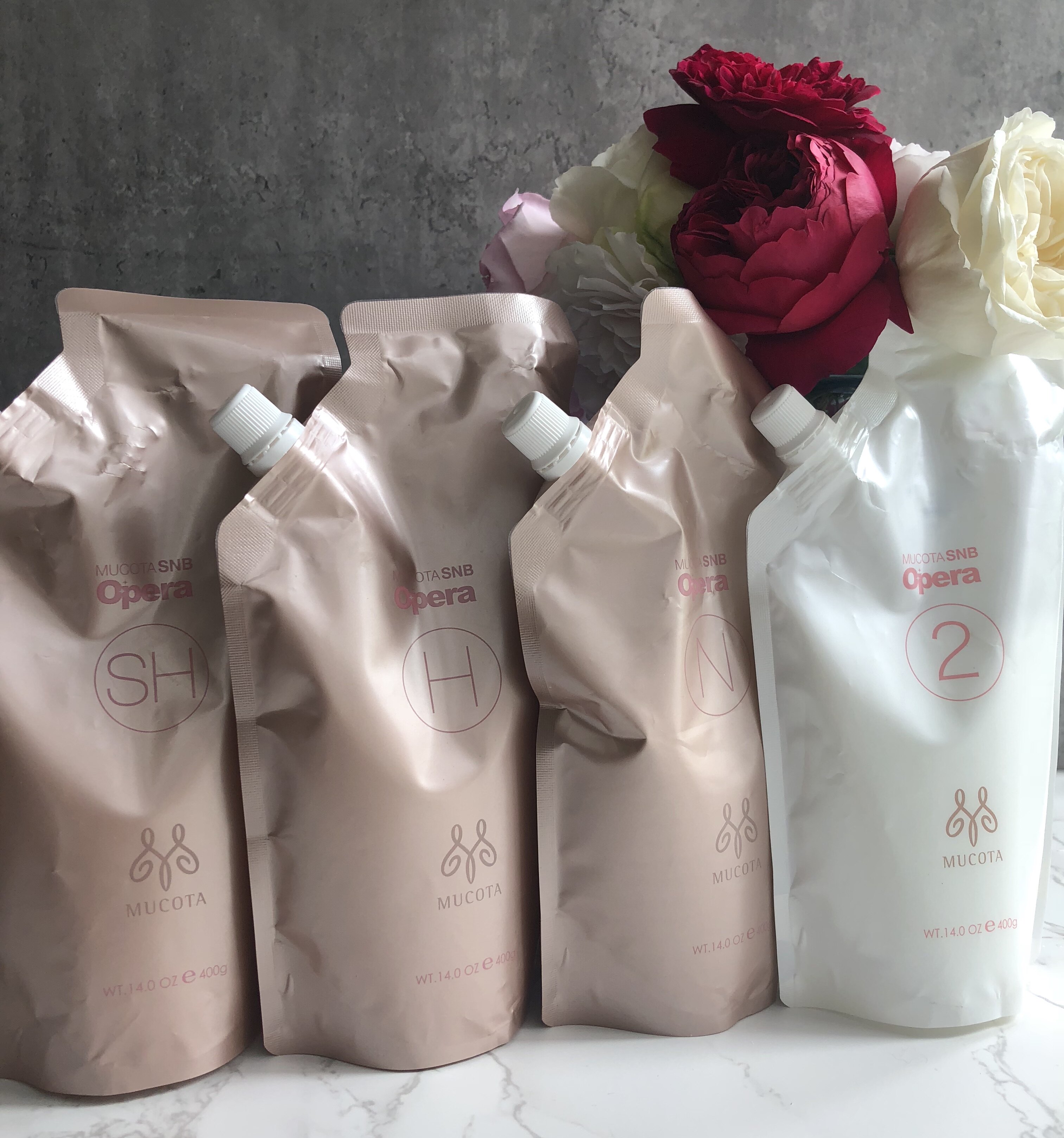 Naturally soft Japanese Salon MUCOTA straight ointment 400g 400g