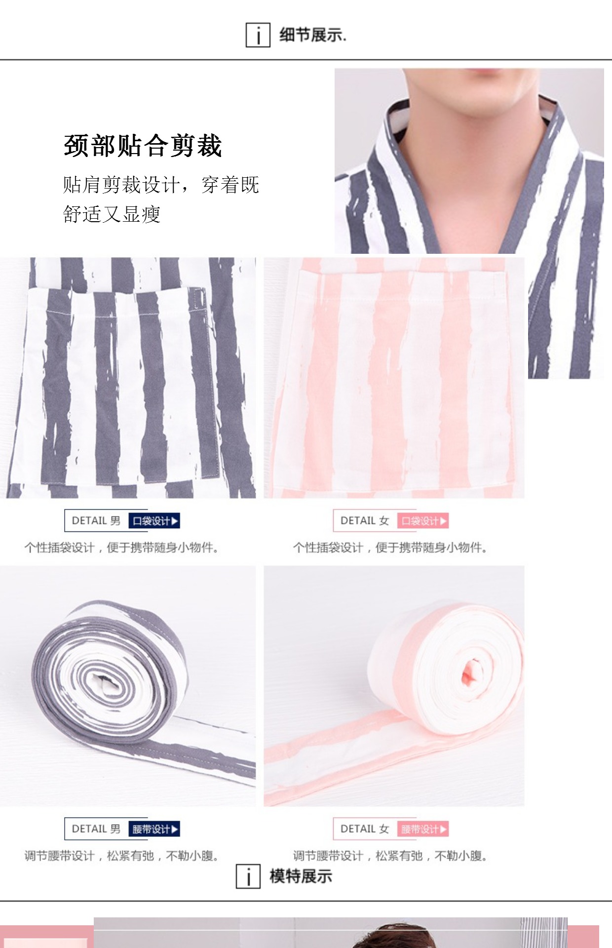 Áo choàng ngủ nữ cotton dài tay áo tắm dài phần mùa xuân và mùa thu nam phong cách Nhật Bản áo choàng cotton XL đơn giản - Night Robe đồ ngủ sexy mới nhất 2021