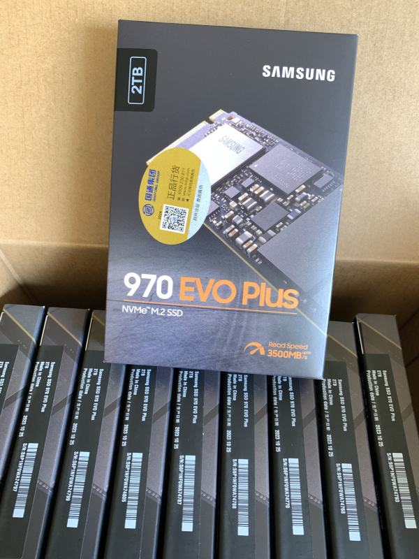 Samsung Solid State Drive 970Evo Plus 2t Ssd Desktop 500g Laptop Nvme M.2 1t