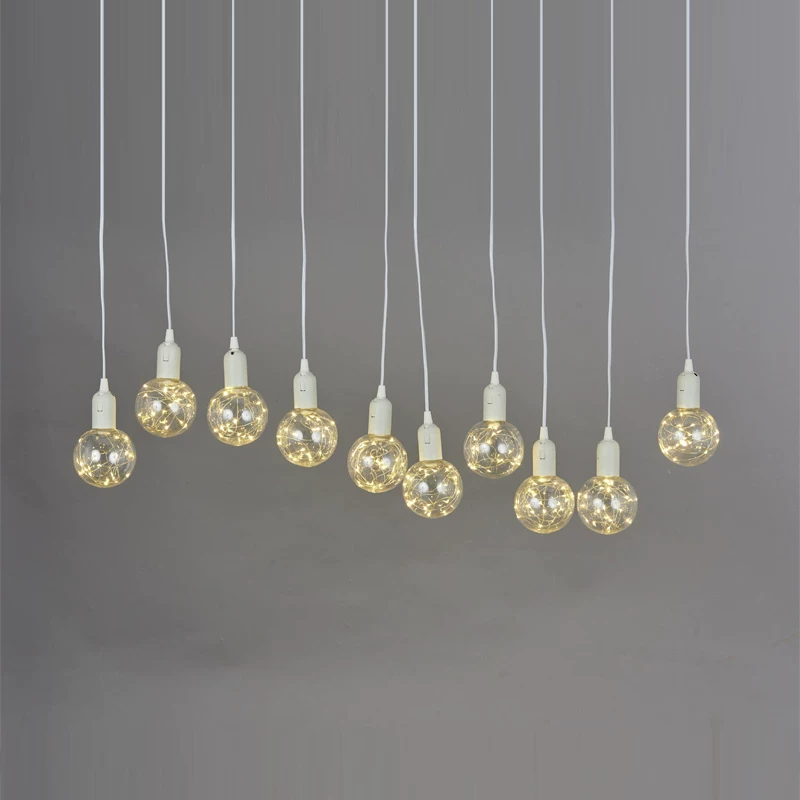 Wedding Props Edison Chandelier Landscape Light Wedding Suspended Ceiling Decoration Window Layout Tungsten Light String Hanging Light String