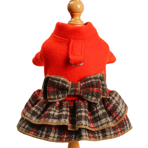 Утепленная юбка, красный праздничнный демисезонный наряд маленькой принцессы