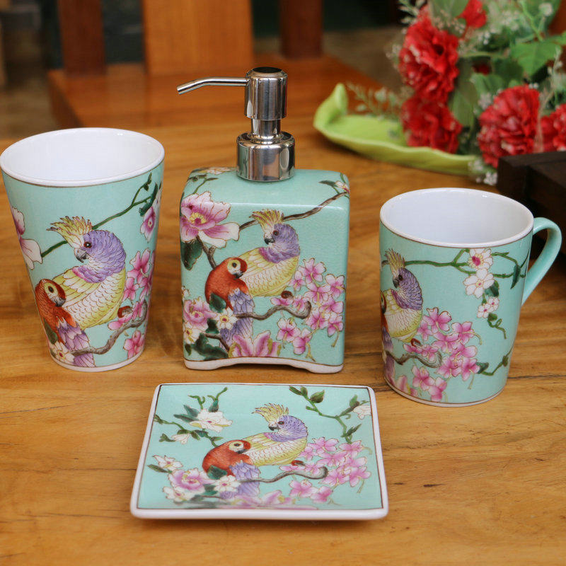 Четыре кусочка ванной комнаты-3fg3279 (1)