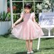 Girls princess dress 2023 summer new foreign style children's clothing children's little girl gauze skirt fluffy gauze dress special