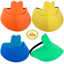 Design Custom blank hat diy brim headdress children adult head cover mask kindergarten performance props eva