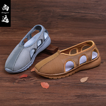 Shangyuan summer ancient style sandals Monk shoes Luohan shoes Zen mens shoes popular meditation shoes Monk shoes