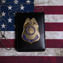 Fast and Furious 5 diplomatic security bureau DSS metal badge clip drivers license clip