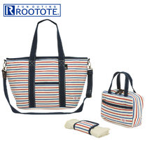 Japan Tide brand ROOTOTE mother bag portable shoulder shoulder bag large capacity multifunctional mommy bag diagonal bag