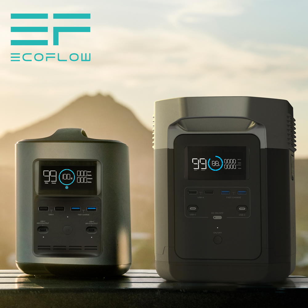 Zhenghao EcoFlow1800W fast charging large capacity power delta 2 1300 car outdoor mobile power supply