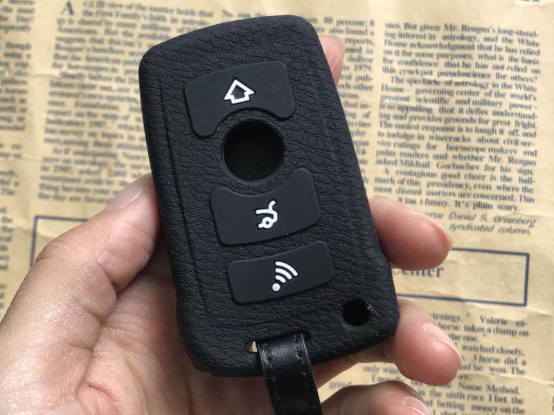 Suitable for 3 Series, 5 Series, 6 Series, 7 Series, X3, X5, X6, Z4 Silicone Key Case, Car Key Cover, Remote Control Protective Case