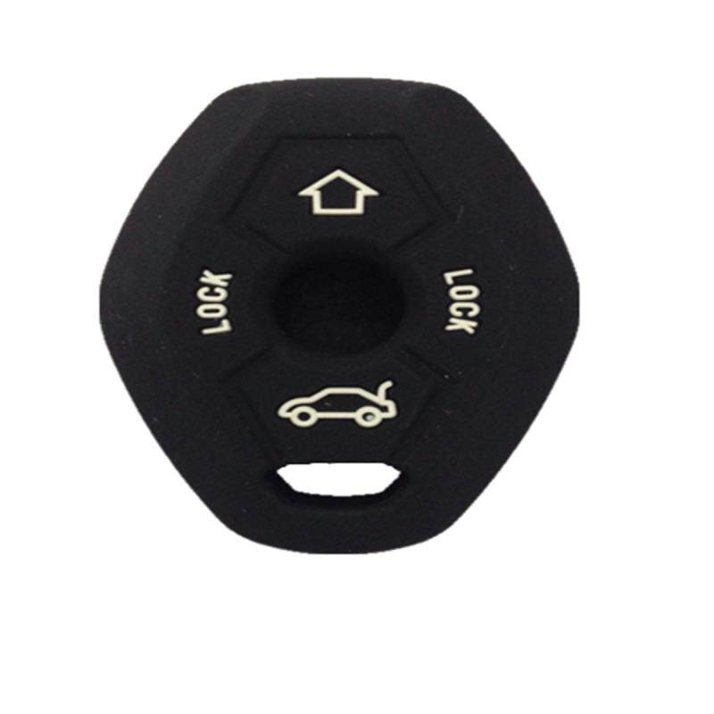 Suitable for 3 Series, 5 Series, 6 Series, 7 Series, X3, X5, X6, Z4 Silicone Key Case, Car Key Cover, Remote Control Protective Case