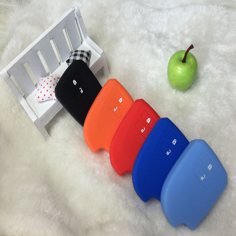 Suitable for 14 Models of Toyota New Vios Silicone Key Case, Yaris Zhixuan Smart Special Key Cover