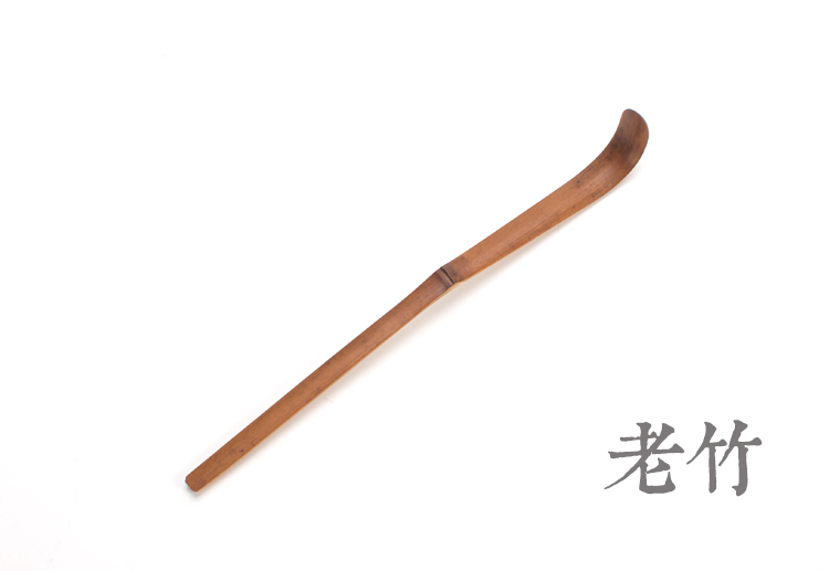 Tre dài tay cầm muỗng trà tách trà muỗng cà phê muỗng trà kung fu dụng cụ pha trà công cụ nghi lễ trà - Trà sứ bộ pha trà đạo