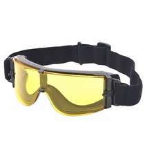 Goggle tactique X800 Vent Miroir de vent anti-choc anti-choc Réel CS Lunettes de protection Hommes et femmes Généralités