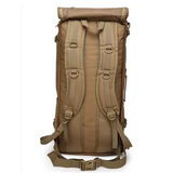 Мужской вместительный и большой тактический черный рюкзак для скалозалания, Россия