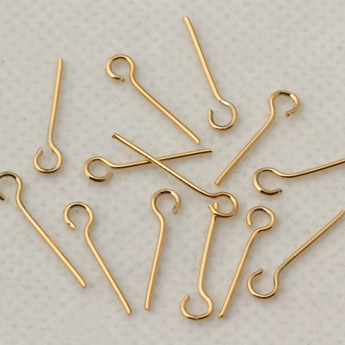 Медное ювелирное украшение, аксессуар, аксессуары, серьги ручной работы, золото 24 карат, DIY