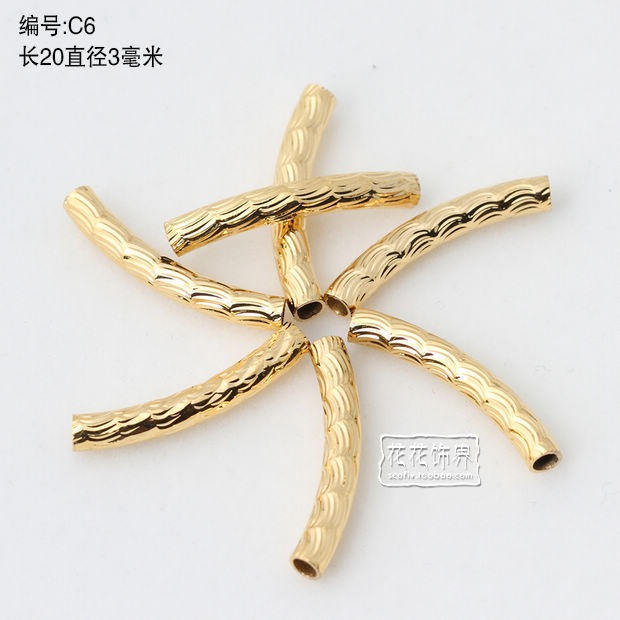Đồng tinh khiết 24K kim loại khuỷu tay trang sức phụ kiện tự làm vòng tay handmade vòng cổ làm phụ kiện vật liệu - Vòng đeo tay Clasp vòng tay cặp