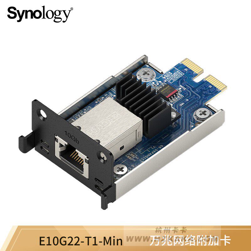 Synology group hui E10G22-T1-mini RJ45 10,000 trillion electrical outlet network card high-speed 10G add-on card-Taobao