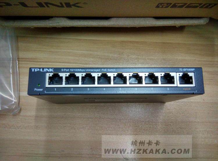 TP-LINK TL-SF1009P 9-port 100M non-network management PoE switch power 60W