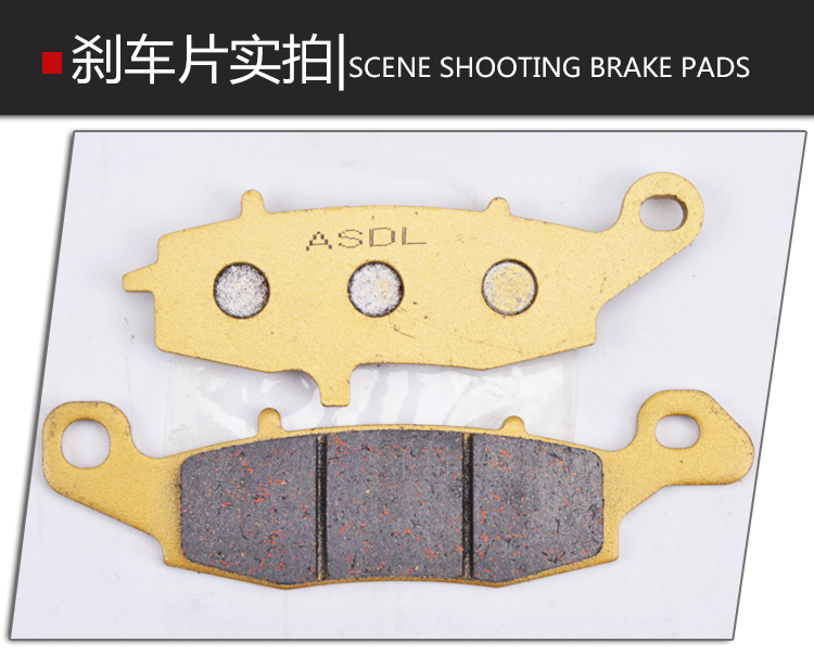 Đối với phụ kiện phanh trước xe máy Suzuki R R GSX600 750 DL1000 SV650 phanh đĩa - Pad phanh thắng đĩa sirius