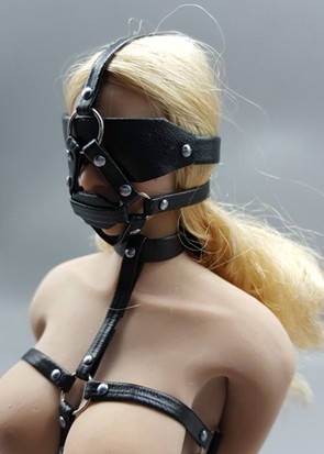 具型塞口球口塞眼罩UD PH钢骨岚包胶素体女