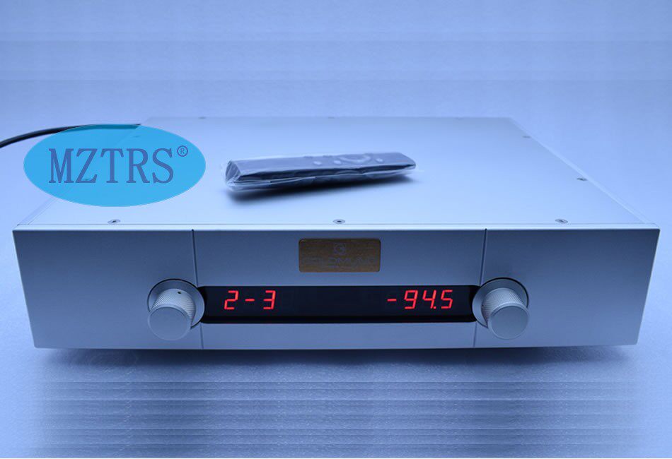 All aluminum high - grade pre - host housing passive precursor - class division - voltage relay remote control without distortion volume control board