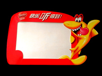 (Nestle Theme Collection) Crunchy Shark Happy Hearing Fridge Magnet Photo Frame