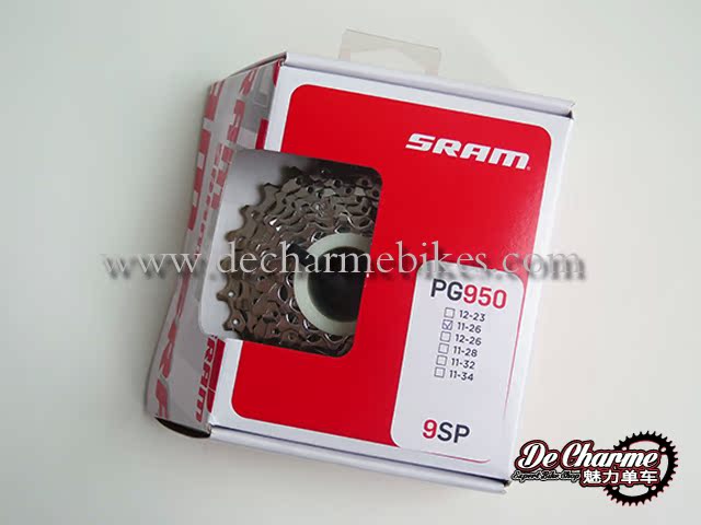 Pignon de vélo 9 vitesses SRAM - Ref 2364566 Image 9