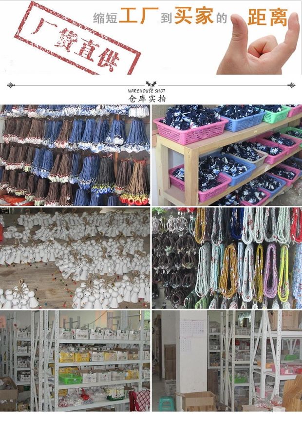 Phiên bản tiếng Hàn của vòng cổ gốm đơn giản vòng chân nữ quà tặng sinh viên Sen nhỏ tươi Jingdezhen đồ trang sức gốm - Vòng chân lắc chân nữ bạc ta