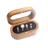 Акриловое обручальное кольцо, сумка-органайзер, упаковка, коробка, 5 цветов, подарок на день рождения