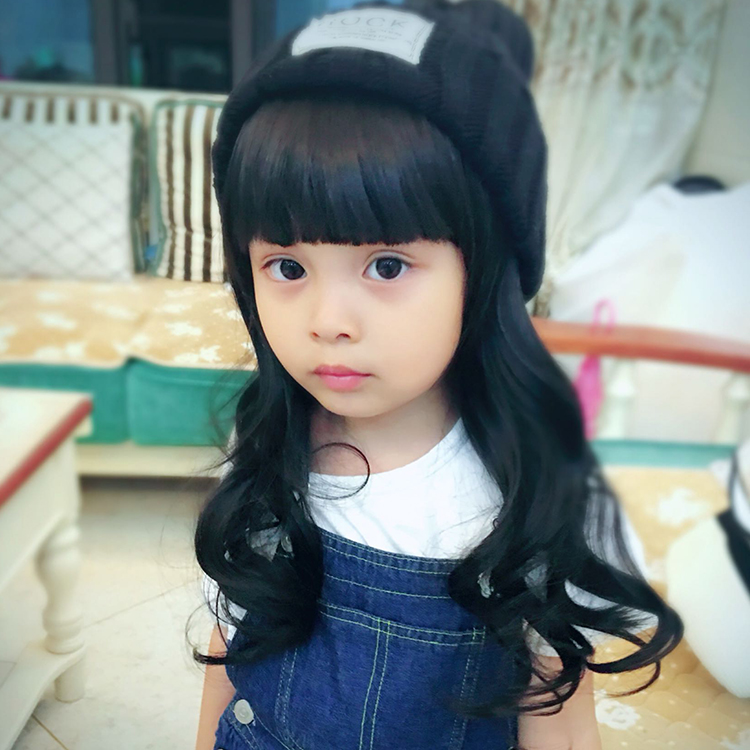 Bobo Head Child Wig Female Baby Girl Girl Student Short Hair