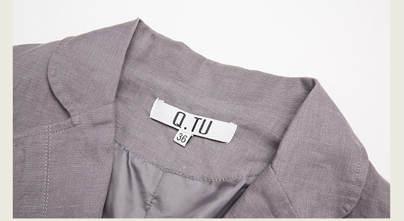 Veste pour femme Q TU en Chanvre - Ref 3219254 Image 39