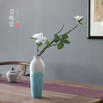 5fold special ceramic flower decoration flower | Simulation flower arrangement fake flower vase home decoration desktop jewelry