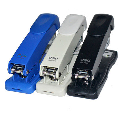 Deli 0316 stapler stapler suitable for 24 6 standard No. 12 can order 25 sheets