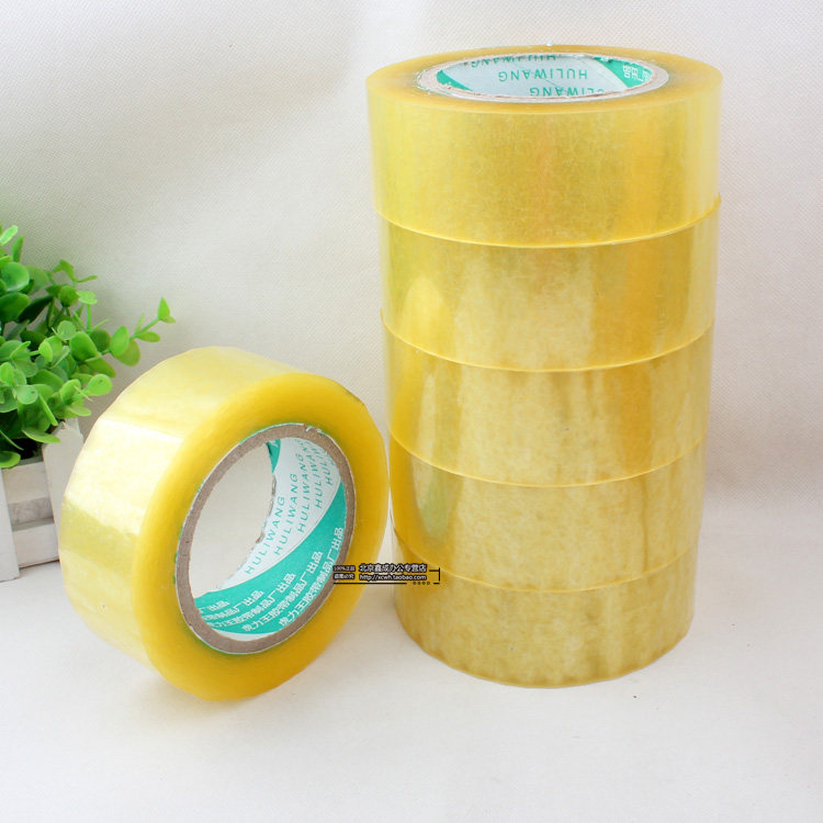 Transparent adhesive tape seal case adhesive tape package sealing case adhesive tape width 4 3CM thickness 1 8CM free of paper core