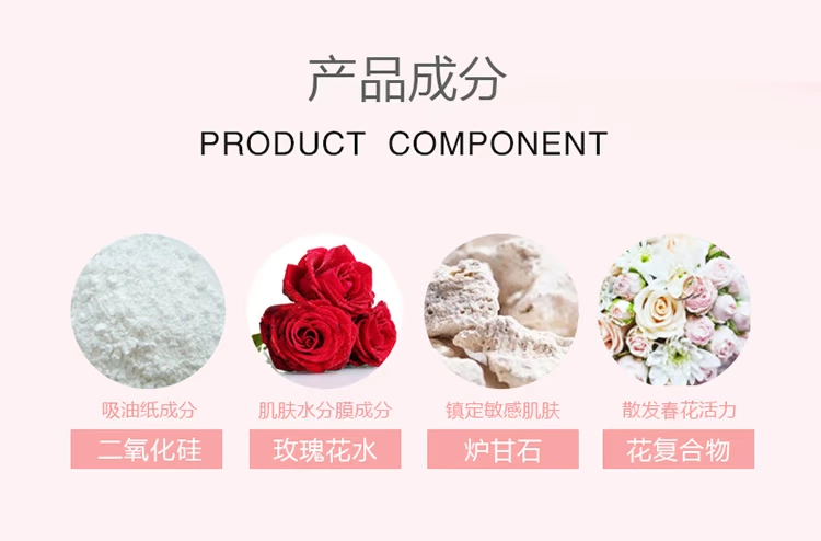 Phấn phủ hồng wlab Hàn Quốc phấn trang điểm dạng bột lỏng chống thấm nước và mồ hôi lâu trôi lớp trang điểm kiểm soát lỗ chân lông vô hình - Bột nén