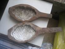 Jiaodong hand wood carved pastry wood mold exquisite rich and expensive picture of the lily - tattoo