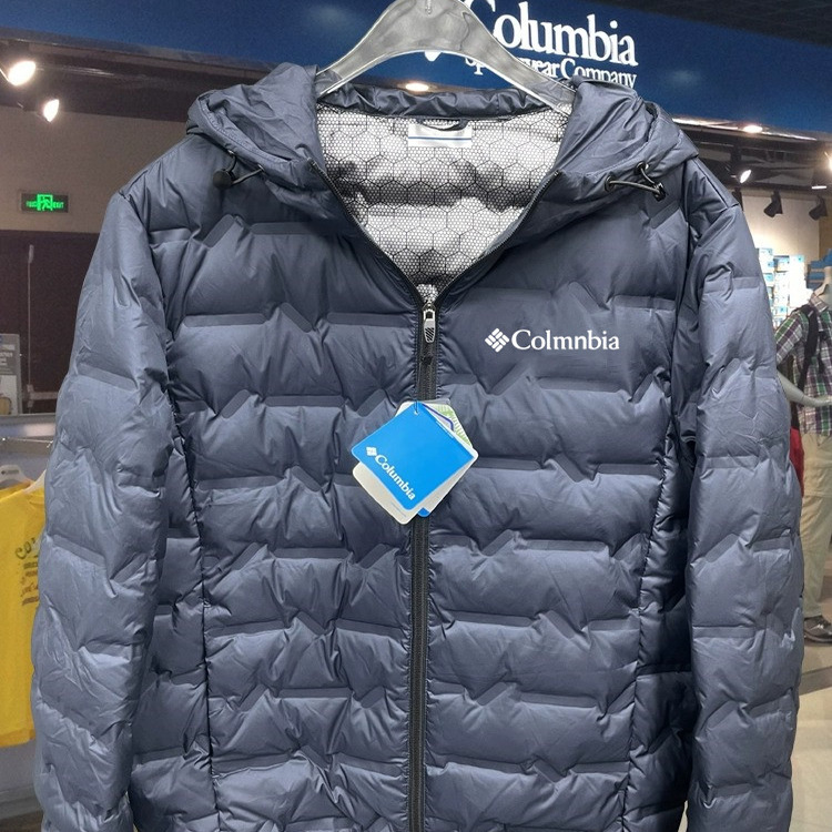 Outlet Clearance of Colombian Brand Autumn and Winter White Duck down Sports down Jacket for Men, Outdoor Casual down Coat