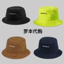 Carhartt WIP Script Bucket Hat embroidered letter canvas fisherman hat basin hat SS21