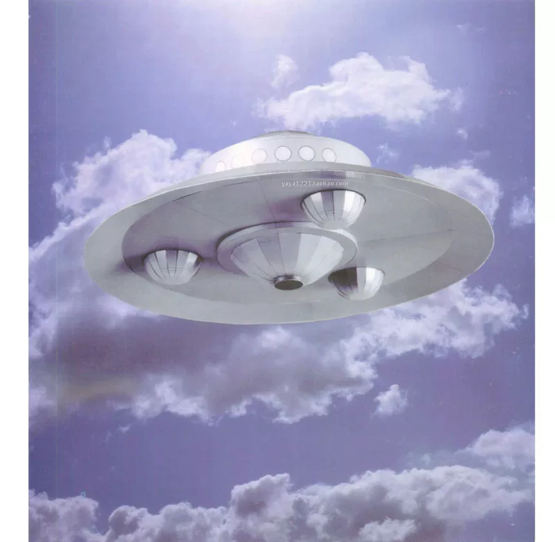 Miễn phí vận chuyển lao động hướng dẫn sử dụng Đĩa bay UFO tỷ lệ 1: 100 Phiên bản quét mô hình giấy 3D Tự làm không thành phẩm cho 48 hoặc hơn - Mô hình giấy