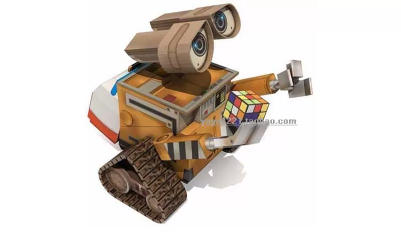 Miễn phí vận chuyển cho hơn 48 robot huy động Mô hình giấy Wall-e tự làm (có mô tả thực tế) - Mô hình giấy