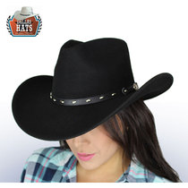 US imports DALLAS wool soft felt western denim hat riding male and female western style horse hat Yellowstone coveted hat