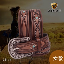 American import ARIAT horse riding equestrian western belt Cowgirl belt Western Giant equestrian supplies