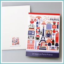 (New Edition) Argentine illustration Paris landmark bright film version French travel commemorative postcard