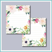 100 packets of elegant and small frescoed art youth reading card abstracts record card index card